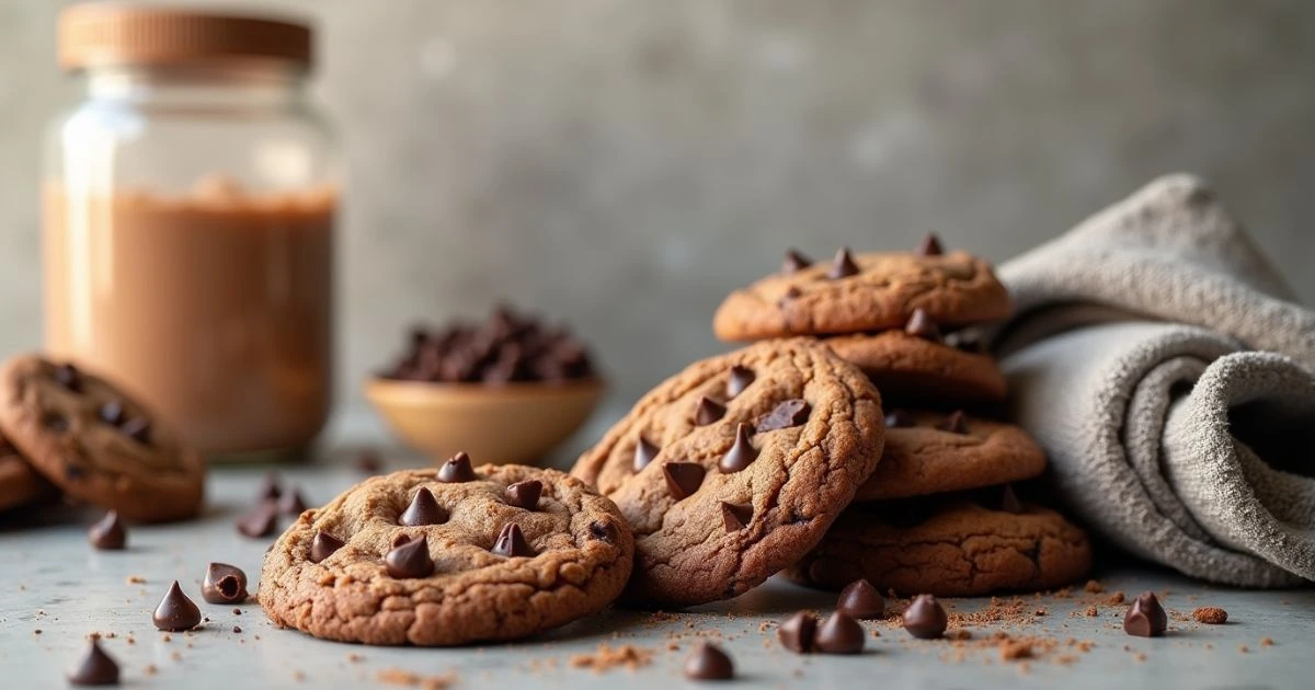 chocolate protein cookies