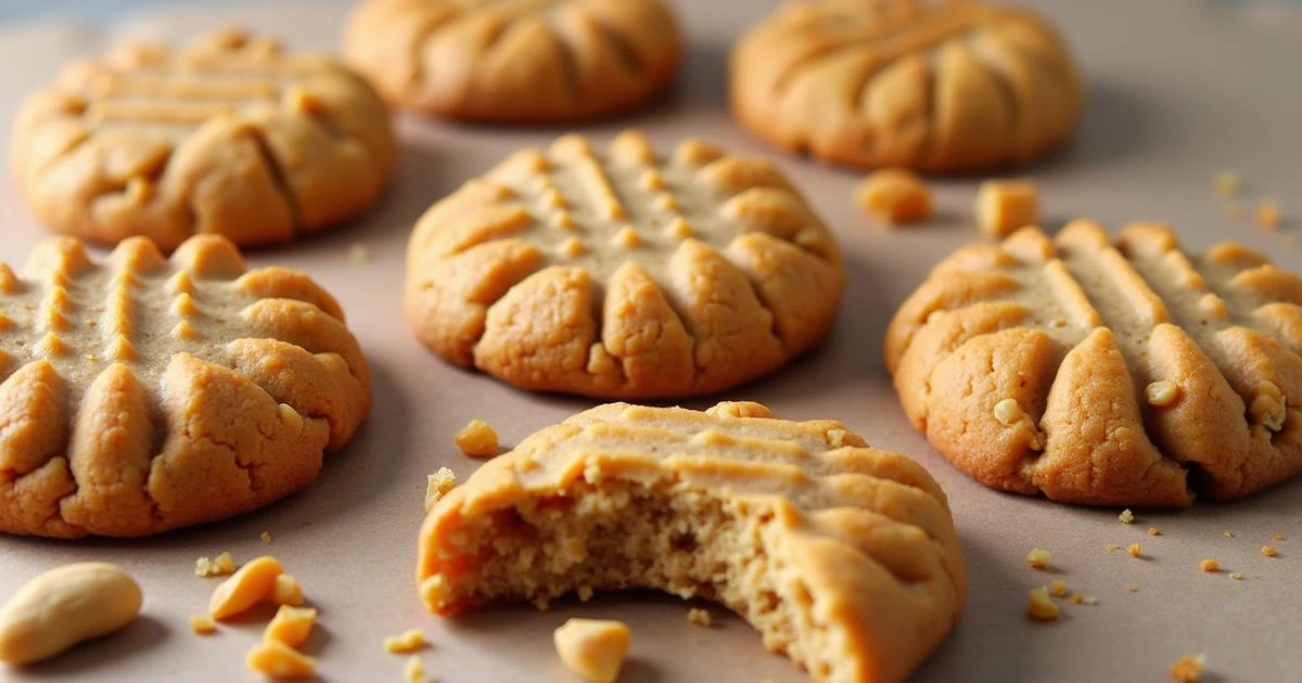 peanut butter protein cookies