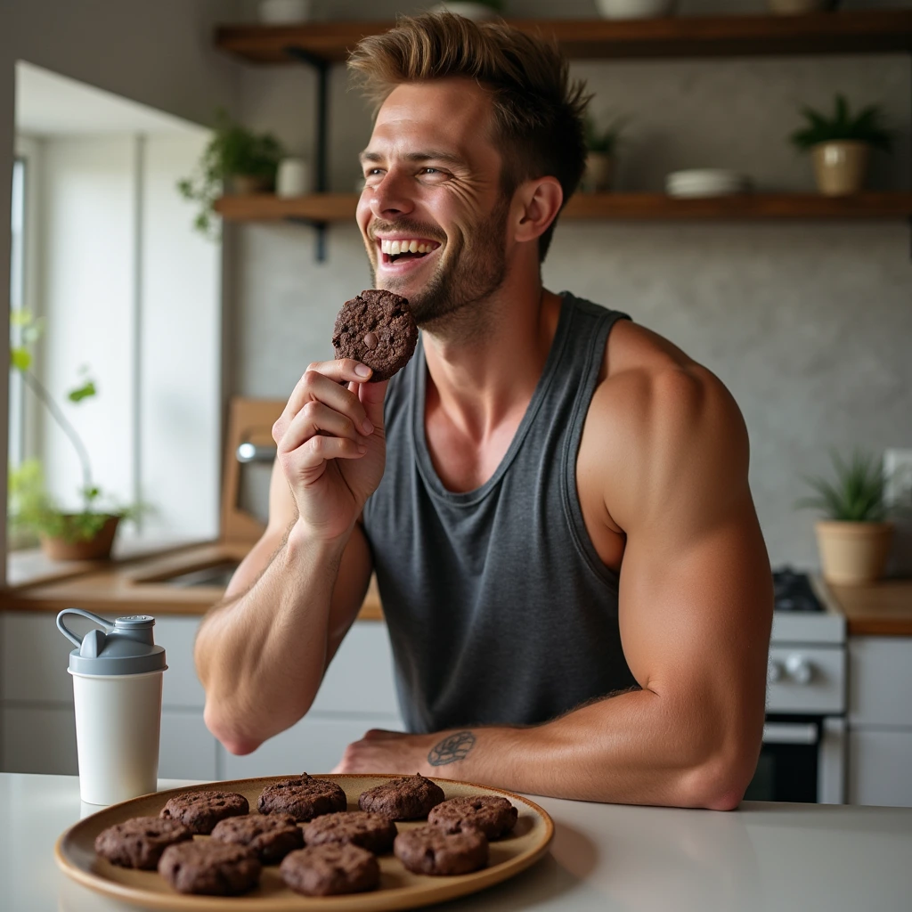 protein chocolate chip cookie