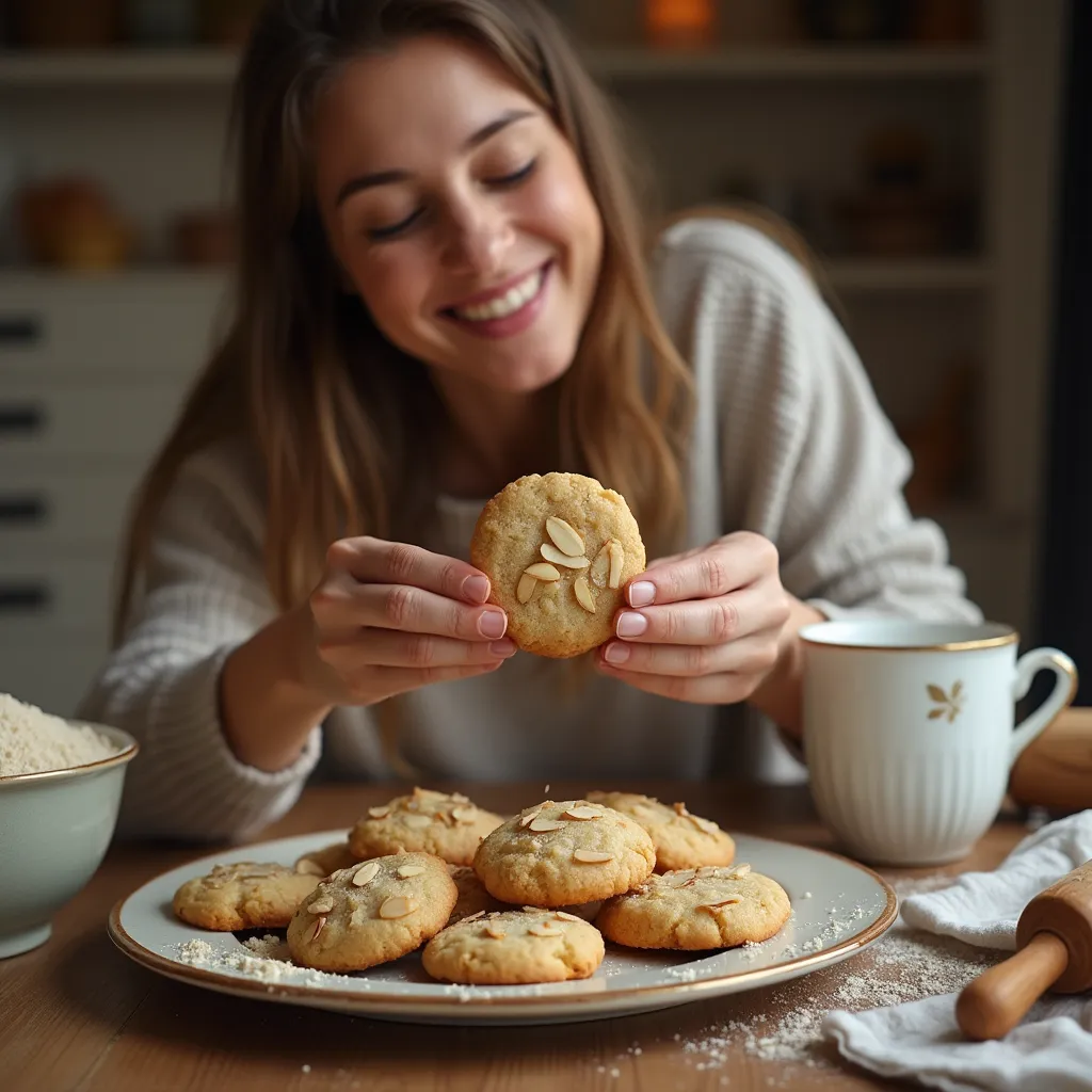 almond powder cookies recipe