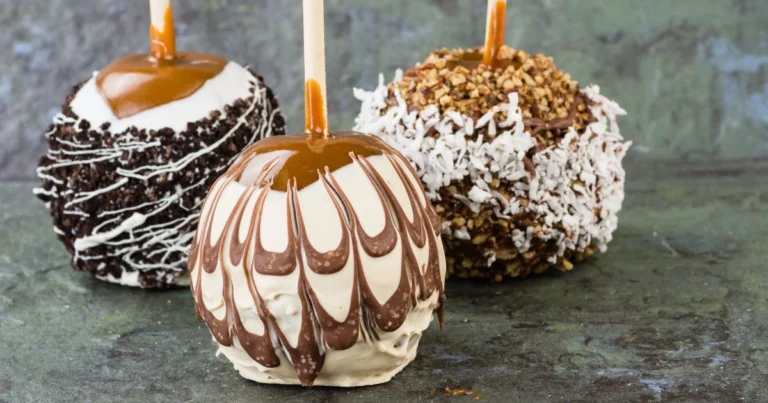 chocolate covered apples