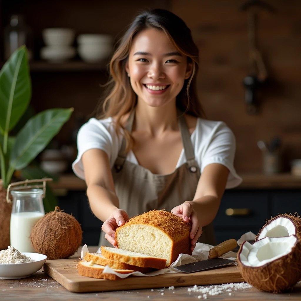 coconut milk bread