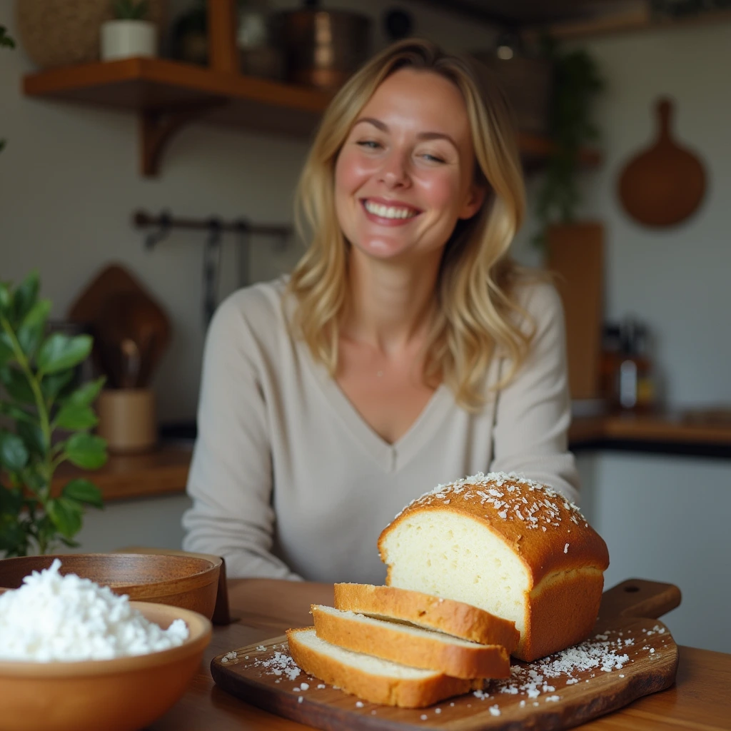 how to make a coconut bread