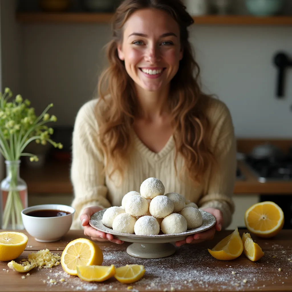 make lemon truffles at home