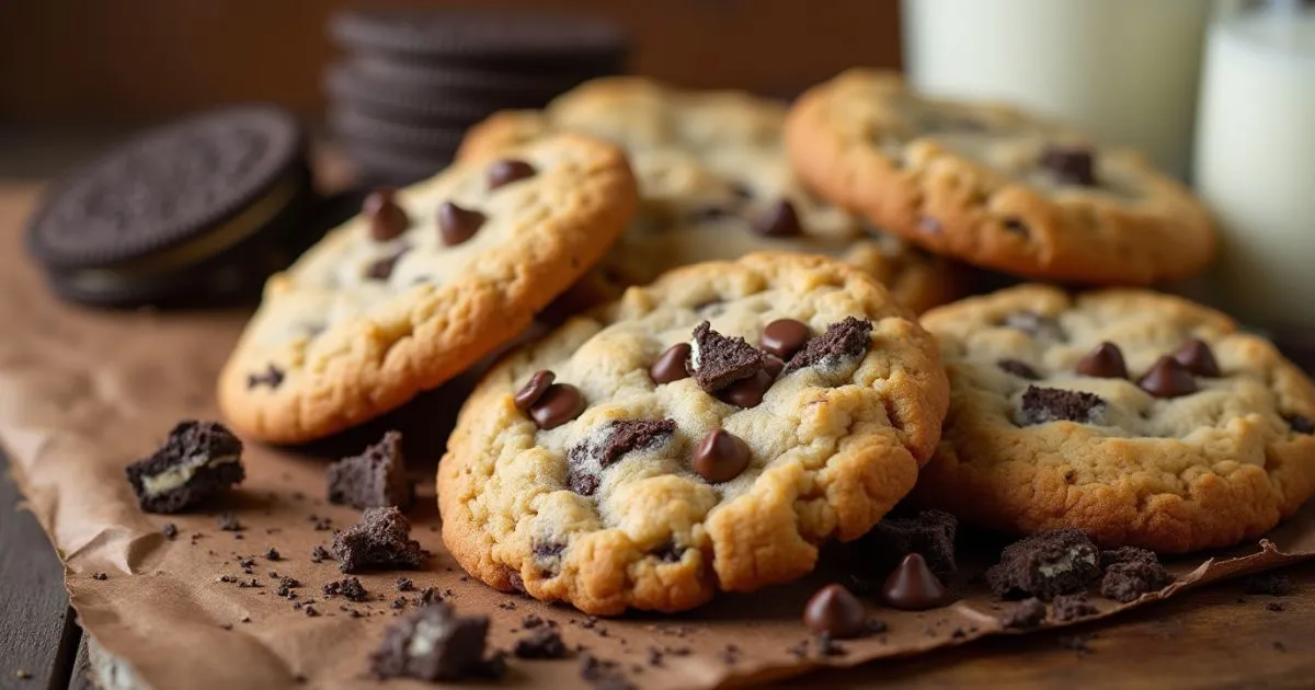 oreo chocolate chip cookies